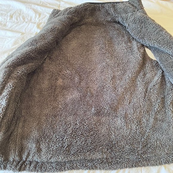 Buffalo David Britton Puffer Vest Women Large Red Plaid Reversible High Collar - Picture 8 of 13